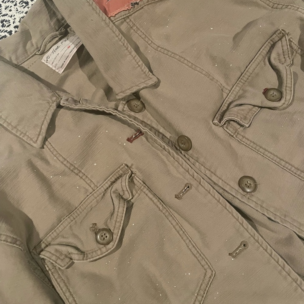 ⚡️Free People button up jacket✨